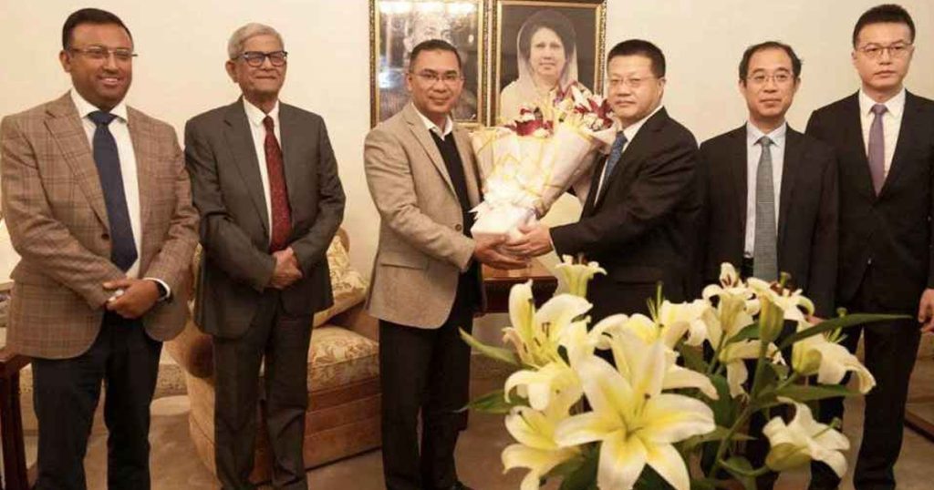তারেক রহমানের সঙ্গে চীনের রাষ্ট্রদূতের সৌজন্য সাক্ষাৎ তারেক রহমানের সঙ্গে চীনের রাষ্ট্রদূতের সৌজন্য সাক্ষাৎ