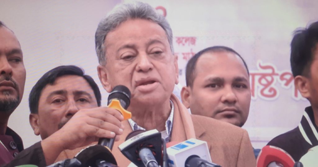 বেগম খালেদা জিয়ার আদর্শ ধারণ করে দেশ এগিয়ে নিতে হবে: আমীর খসরু