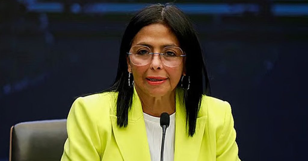 ভেনেজুয়েলার অন্তর্বর্তী প্রেসিডেন্ট দেলসি রদ্রিগেজ