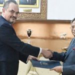 রাষ্ট্রপতির কাছে নতুন মার্কিন রাষ্ট্রদূতের পরিচয়পত্র পেশ