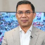 সাংবাদিকদের সঙ্গে তারেক রহমানের শুভেচ্ছা বিনিময়