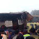 সিলেটে বাসের মুখোমুখি সংঘর্ষে নিহত ২, আহত অন্তত ১০