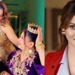 স্বর্ণের কেক কেটে মায়ের জন্মদিন উদযাপন উর্বশীর