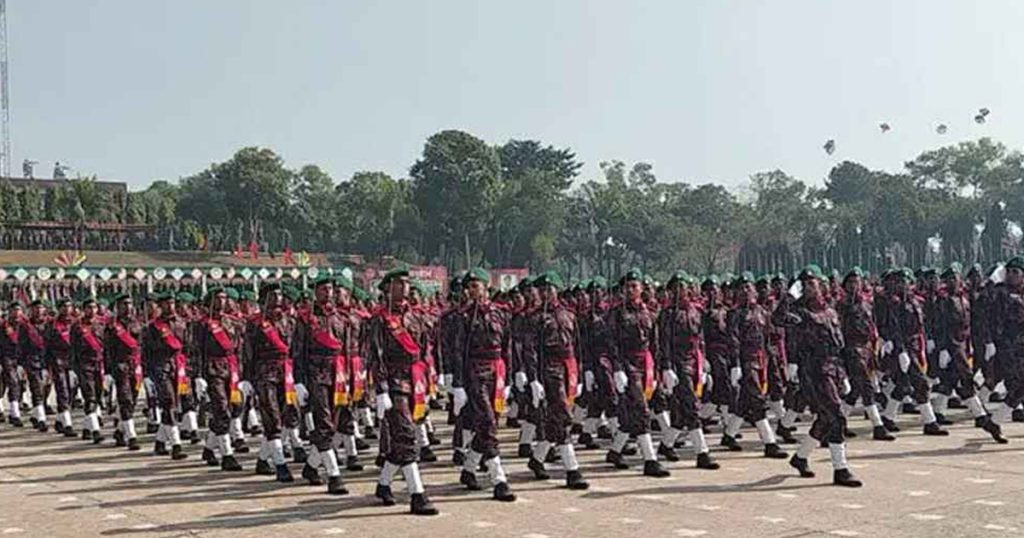 ৩ হাজার নবীন বিজিবি সদস্য শপথ নিলেন