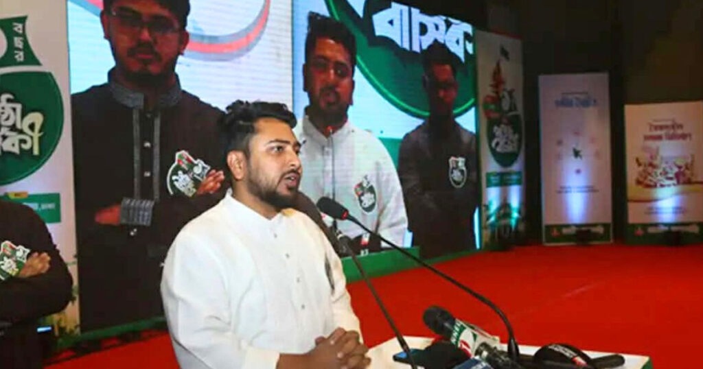 গণঅভ্যুত্থান করল ছাত্ররা, ফল ভোগ করছে নানা রাজনৈতিক দল: নাহিদ ইসলাম