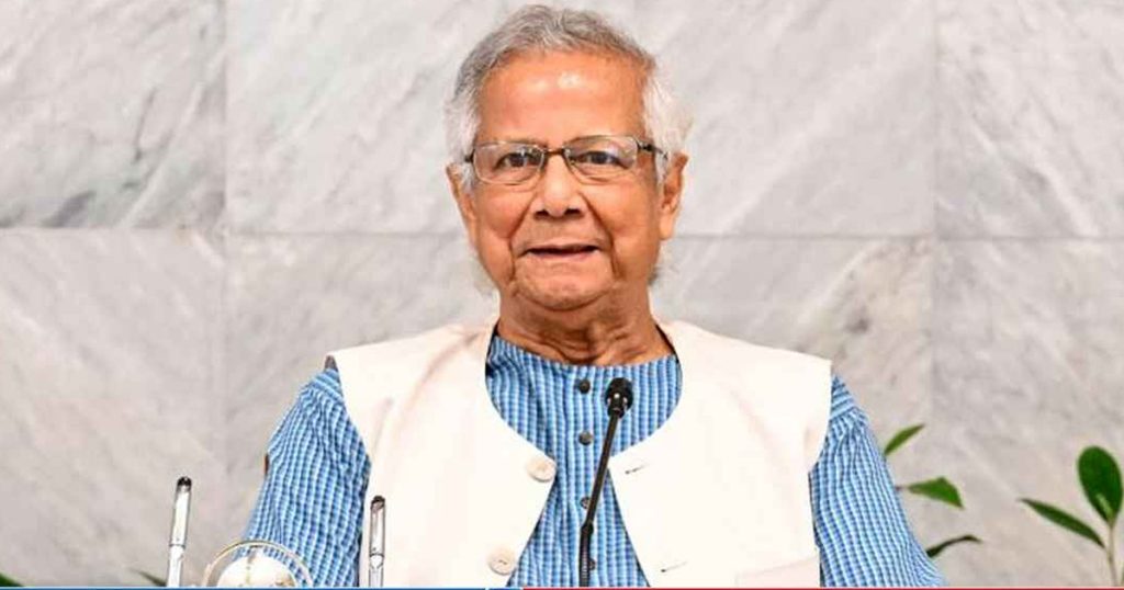 জাতির প্রতি কৃতজ্ঞতা জানিয়ে প্রধান উপদেষ্টার বিবৃতি