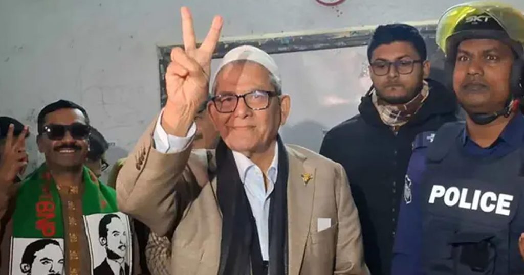 ঠাকুরগাঁও-১ আসনে বিএনপি প্রার্থী মির্জা ফখরুল বেসরকারিভাবে নির্বাচিত
