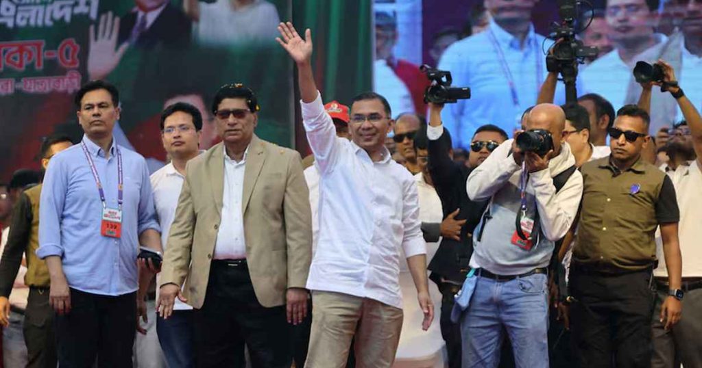 নির্বাসন থেকে ক্ষমতার শীর্ষে তারেক রহমান: রয়টার্স