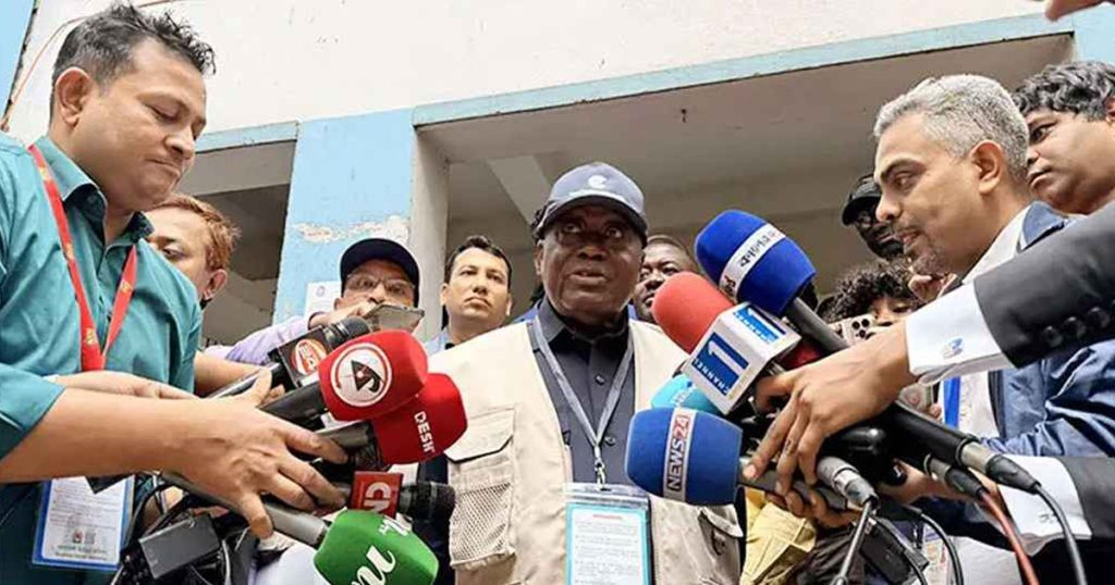 ভোটগ্রহণের সবকিছু মসৃণভাবে চলছে: কমনওয়েলথ প্রতিনিধি দল 