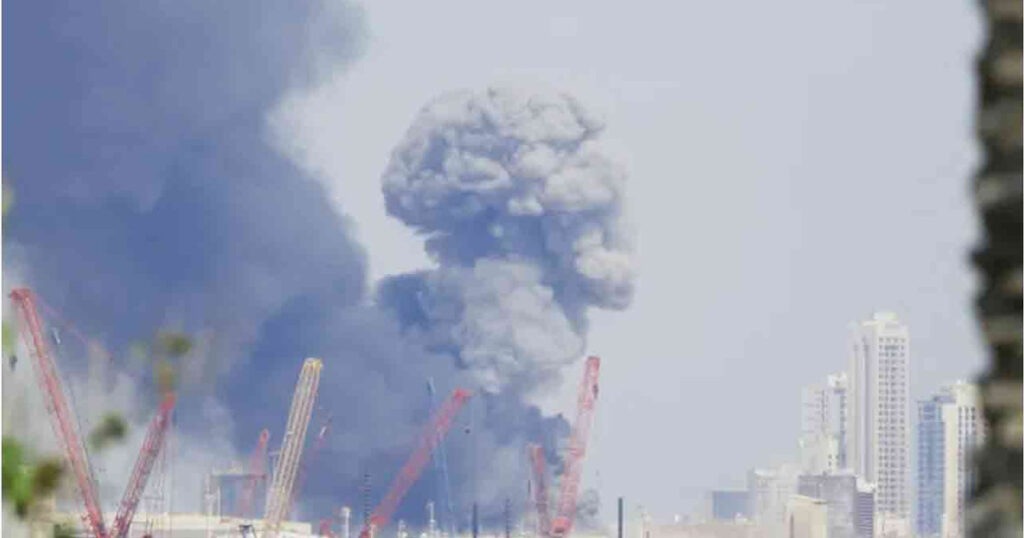 মধ্যপ্রাচ্যের ছয় দেশে ইরানের হামলা মধ্যপ্রাচ্যের ছয় দেশে ইরানের হামলা