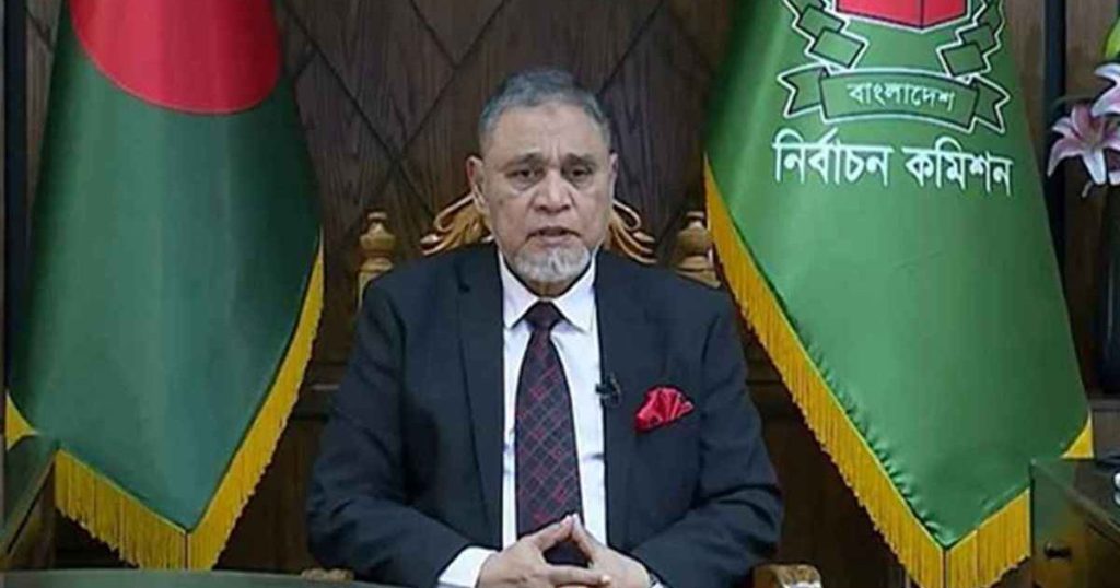 সন্ধ্যায় জাতির উদ্দেশে ভাষণ দেবেন সিইসি