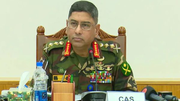 নির্বাচন না হওয়ার কোনো সুযোগ নেই: সেনাপ্রধান