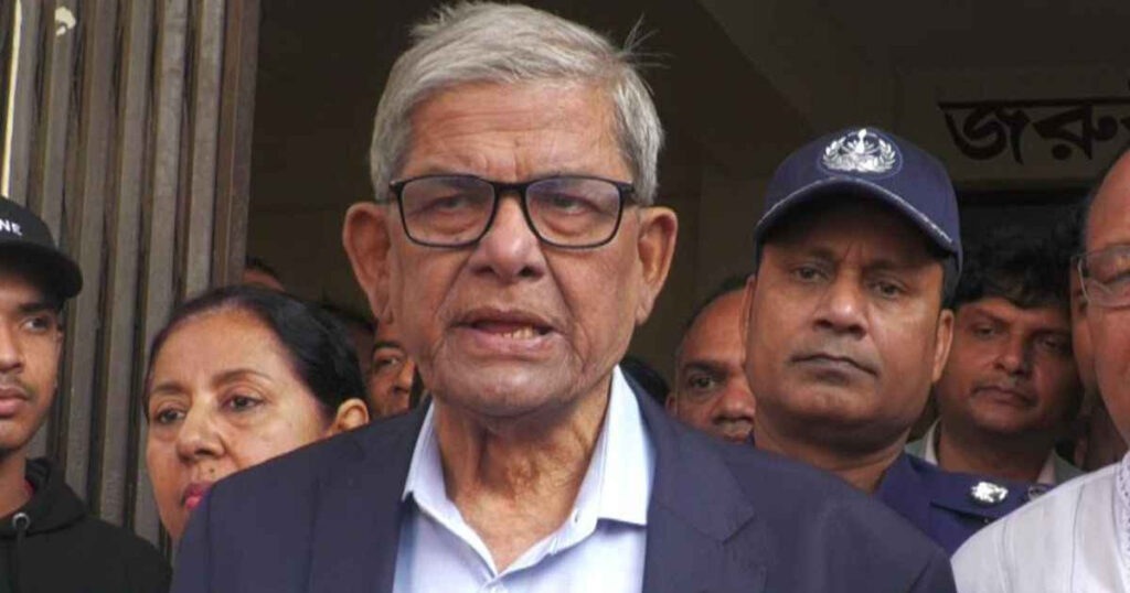 ঠাকুরগাঁওয়ে মেডিকেল কলেজ স্থাপনের সিদ্ধান্ত: মির্জা ফখরুল