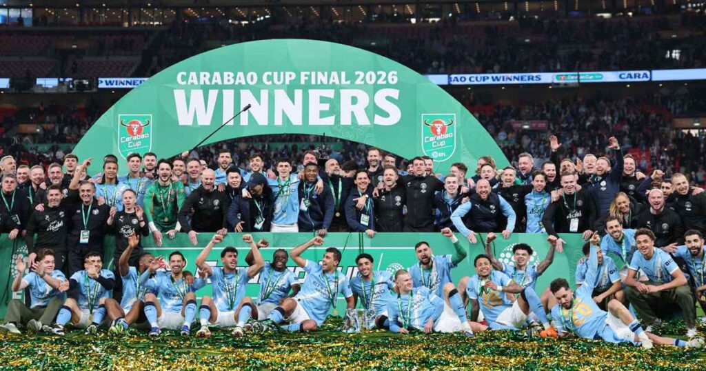 আর্সেনালের অপেক্ষা বাড়িয়ে ৪ বছর পর চ্যাম্পিয়ন ম্যানসিটি আর্সেনালের অপেক্ষা বাড়িয়ে ৪ বছর পর চ্যাম্পিয়ন ম্যানসিটি