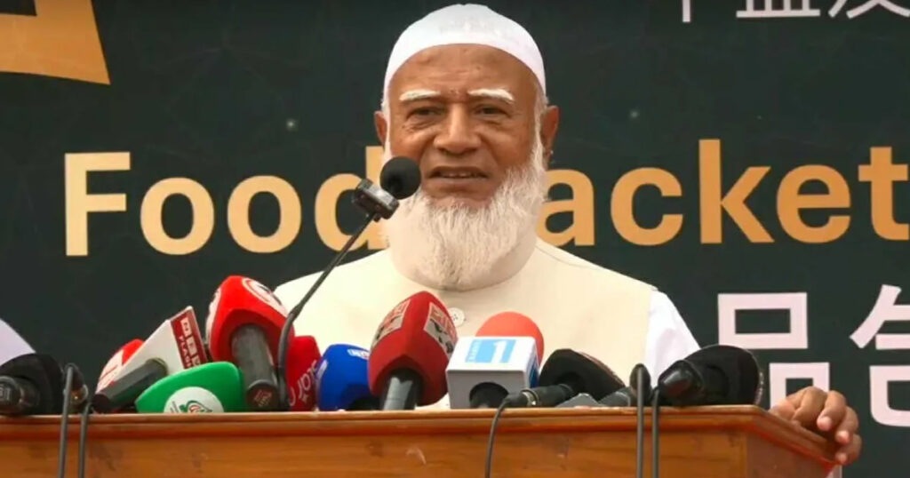 আমাদের ঘাড়ের ওপর কারো আধিপত্য মেনে নেব না: জামায়াত আমির