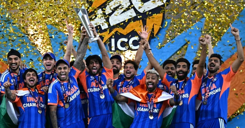 টি-টোয়েন্টি বিশ্বকাপ জিতে ভারতের পাঁচ রেকর্ড