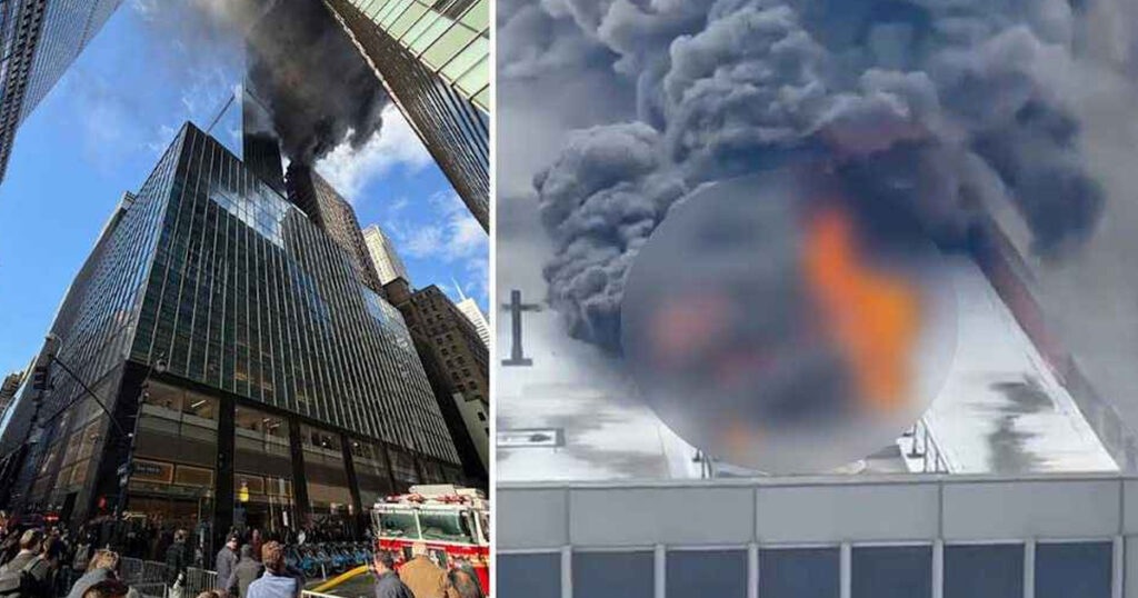 নিউইয়র্কে বহুতল ভবনে ভয়াবহ অগ্নিকাণ্ড