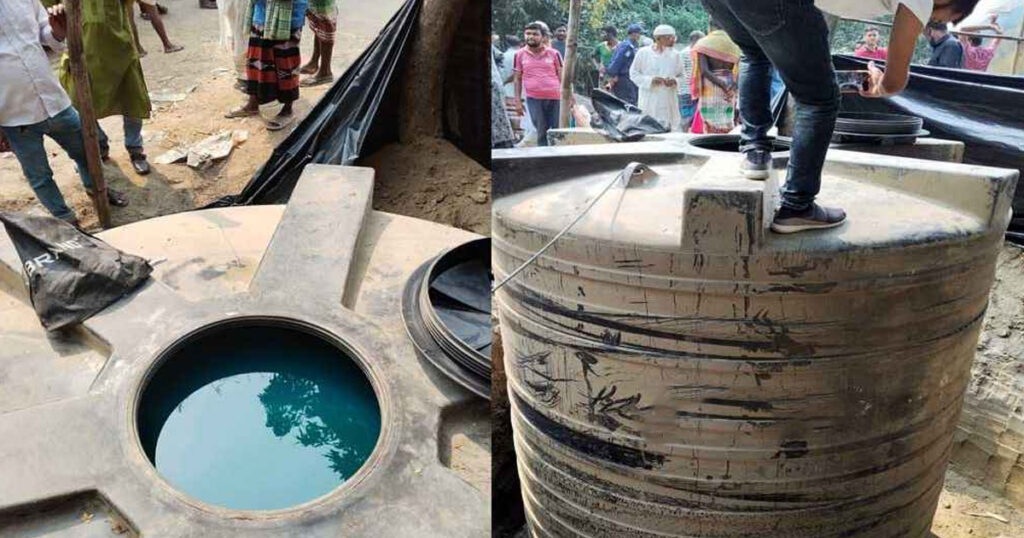 পানির ট্যাংকে মিলল ১০ হাজার লিটার জ্বালানি তেল