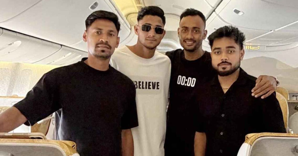 পিএসএল খেলতে দেশ ছাড়লেন মোস্তাফিজ-শরিফুলরা