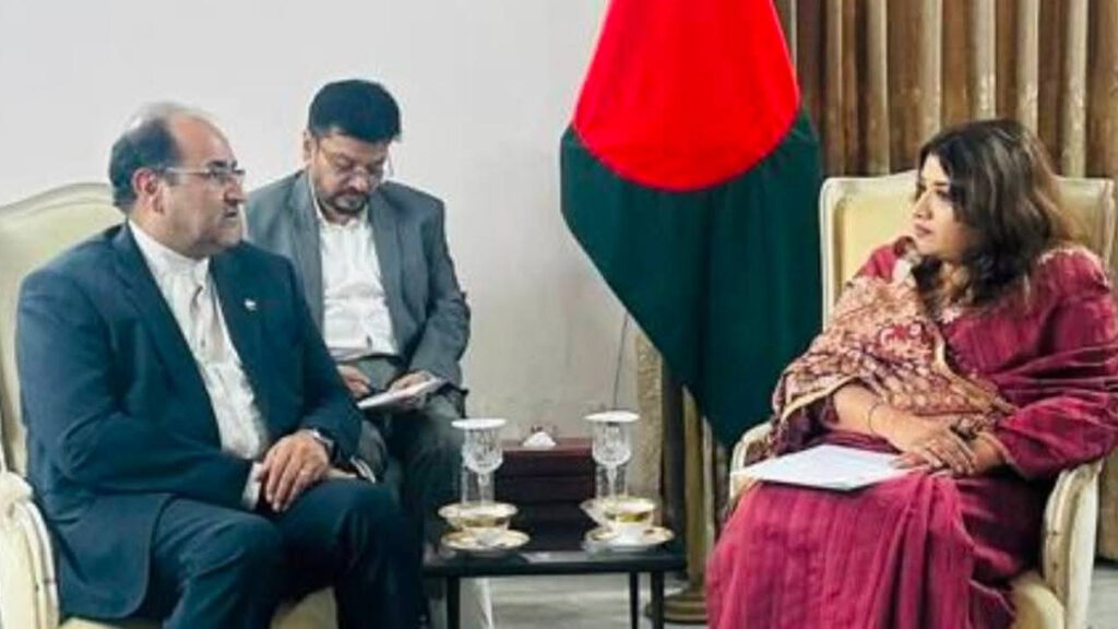 হরমুজ প্রণালী দিয়ে বাংলাদেশি জাহাজ চলাচলের সুবিধা দিতে ইরানকে অনুরোধ