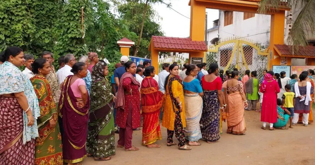 পশ্চিমবঙ্গে বিধানসভার নির্বাচনে ভোট দিলেন ৯০ শতাংশ ভোটার