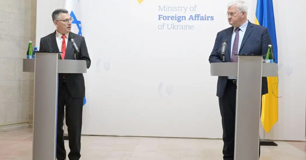 ইসরায়েলি রাষ্ট্রদূতকে তলব ইউক্রেনের