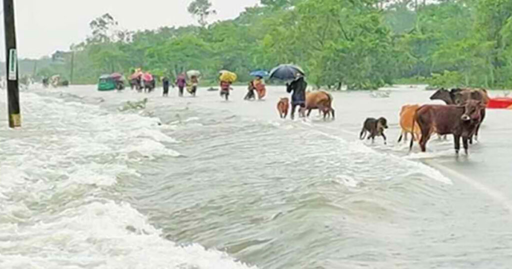 পাঁচ জেলায় বন্যার আশঙ্কা