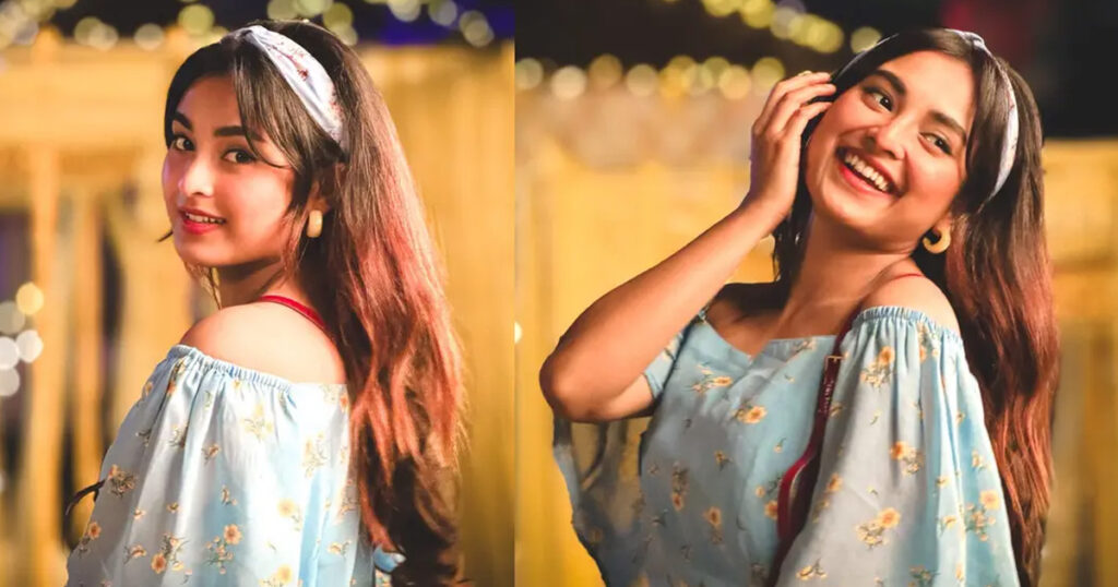 ফ্লোরাল লুকে নেটিজেনদের প্রশংসায় তটিনী