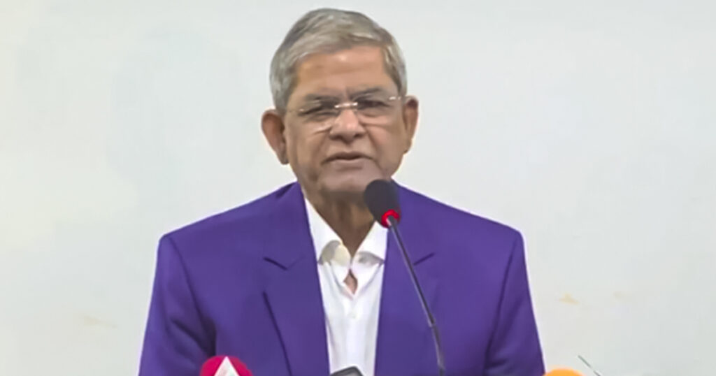 বাংলাদেশ-চীন সম্পর্ক শক্ত ভিতের ওপর প্রতিষ্ঠিত: মির্জা ফখরুল