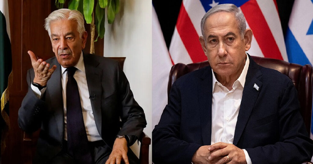 ‘ইসরায়েল মানবতার জন্য অভিশাপ’, পাকিস্তানি প্রতিরক্ষামন্ত্রীকে জবাব দিলেন নেতানিয়াহু