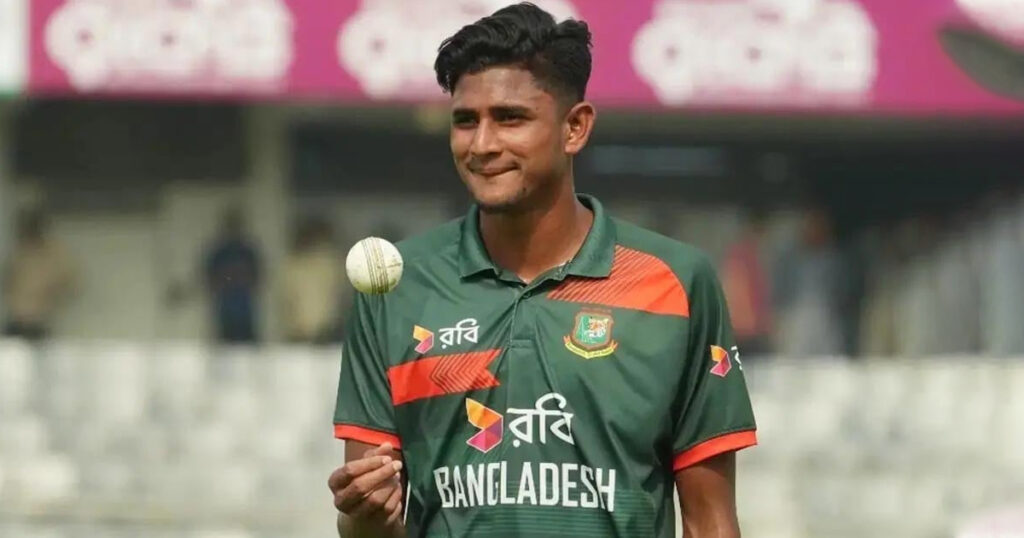 আইসিসির মাসসেরা হলেন নাহিদ রানা