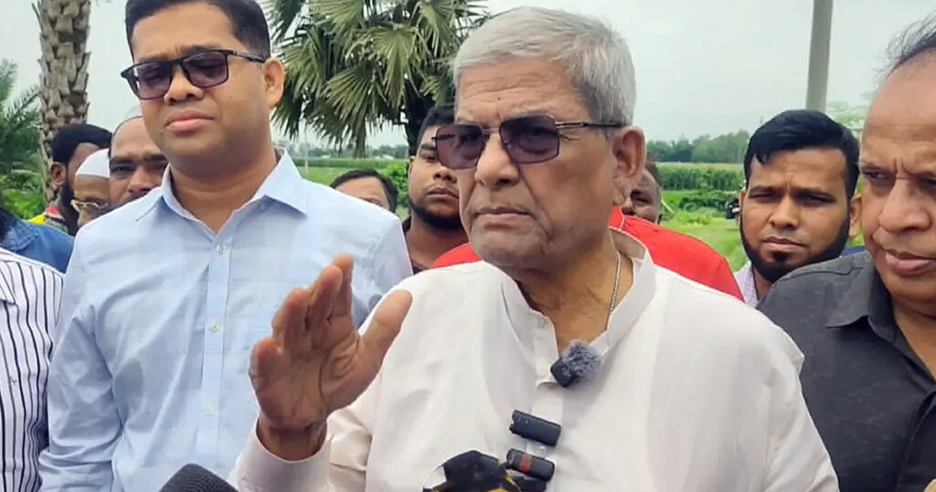 উন্নয়ন প্রকল্পে দুর্নীতি হলে কঠোর ব্যবস্থা: মির্জা ফখরুল