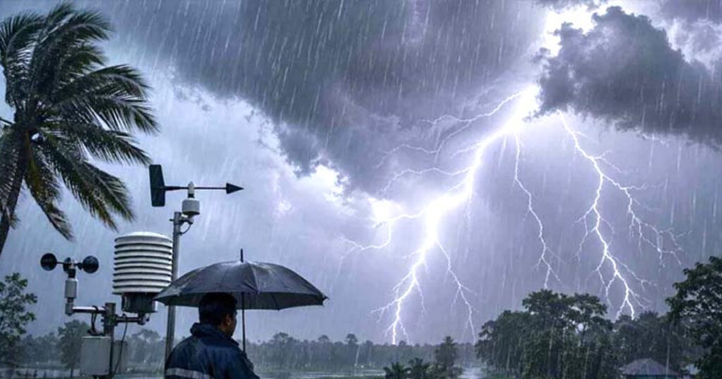 দুপুরের মধ্যে যেসব অঞ্চলে ঝড়সহ বজ্রবৃষ্টির শঙ্কা