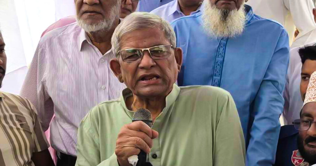 প্রতিশ্রুতি পূরণে সর্বোচ্চ চেষ্টা থাকবে: মির্জা ফখরুল মির্জা ফখরুল