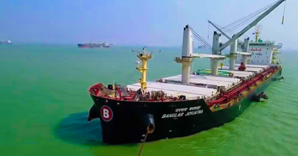 অবশেষে হরমুজ পাড়ি দিলো ‘বাংলার জয়যাত্রা’