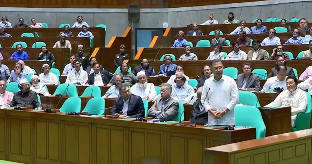 প্রধানমন্ত্রীর মালয়েশিয়া এবং চীন সফরের জন্য সংসদে ধন্যবাদ প্রস্তাব