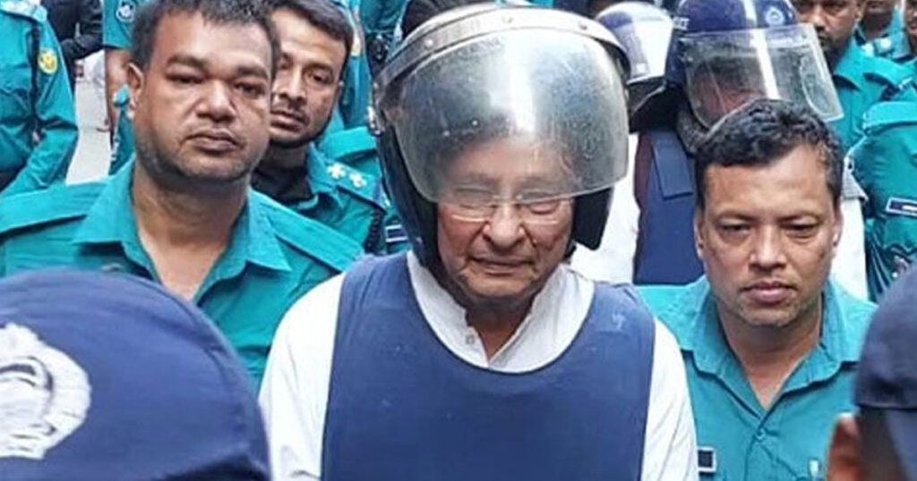 মানবতাবিরোধী অপরাধের মামলায় ইনুর ১০ বছরের কারাদণ্ড