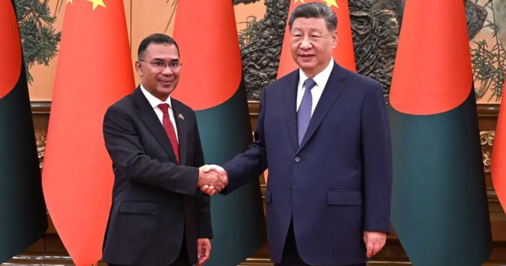 শি জিনপিংয়ের সঙ্গে তারেক রহমানের শুভেচ্ছা বিনিময়
