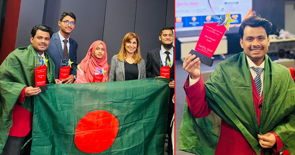 গ্লোবাল লিডারশিপ সামিটে ‘সাইলেন্ট স্ট্রেংথ অ্যাওয়ার্ড’ পেলেন বাংলাদেশি তরুণ ফাহিম