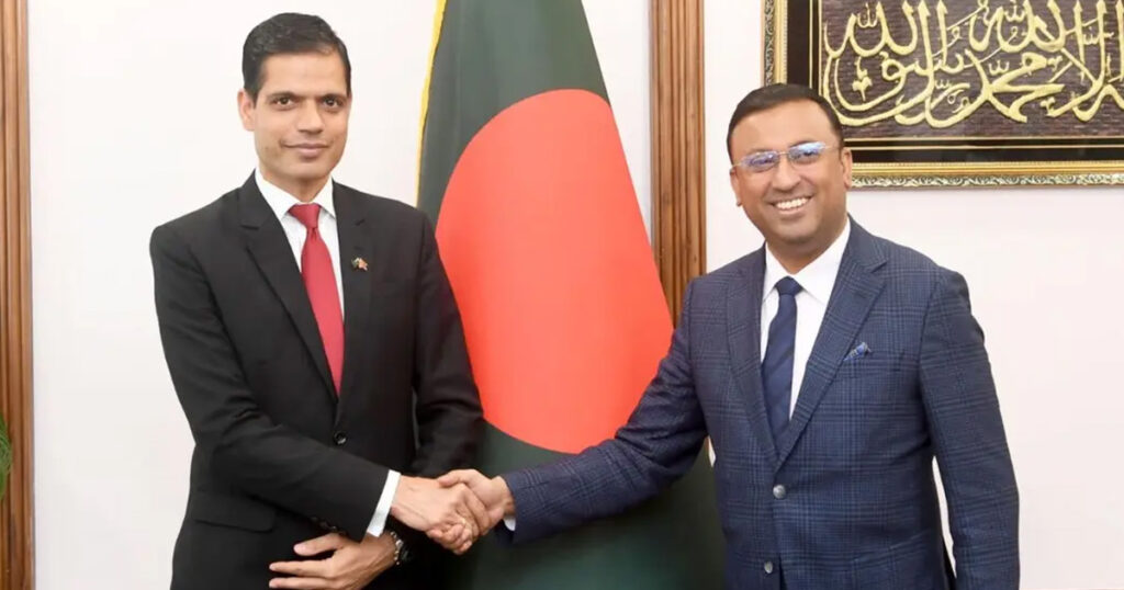 পররাষ্ট্র উপদেষ্টার সঙ্গে নেপালের রাষ্ট্রদূতের সাক্ষাৎ