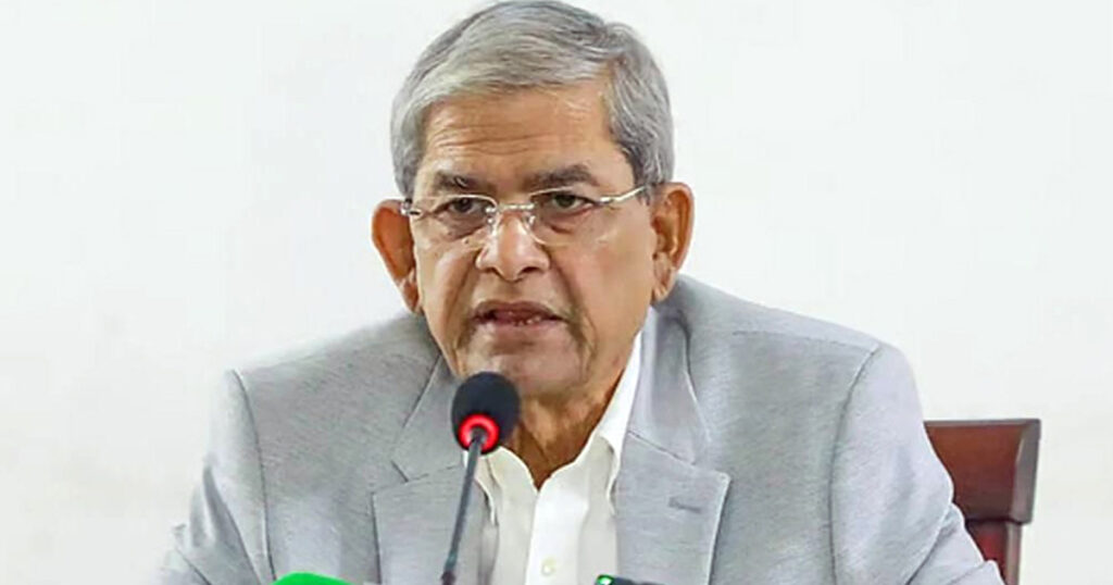 পরিবর্তনের কথা বললেই এদেশে প্রাণ দিতে হয়েছে মির্জা ফখরুল