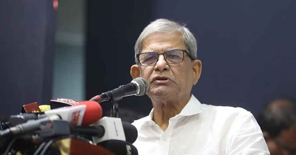 স্থানীয় সরকার নির্বাচন আয়োজনের প্রস্তুতি শুরু করেছে ইসি: মির্জা ফখরুল