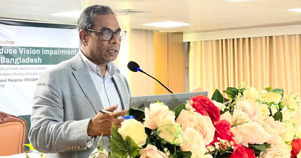 ৫ বছরের মধ্যে ছানিজনিত অন্ধত্ব নির্মূলের লক্ষ্য সরকারের: স্বাস্থ্য প্রতিমন্ত্রী
