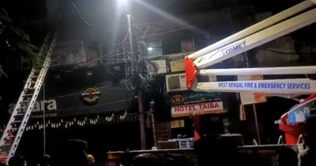 কলকাতায় হোটেলে আগুন, ৯ বাংলাদেশি নিহত