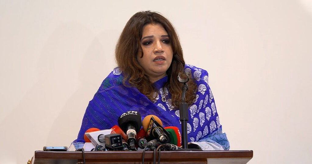 নারীদের এগিয়ে নিতে দলগুলোর মনস্তাত্ত্বিক-পলিসিগত পরিবর্তন আনা জরুরি শামা ওবায়েদ