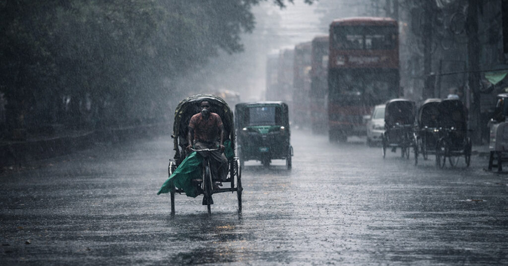 ফের টানা ৫ দিন বজ্রসহ ভারী বর্ষণের আভাস ফের টানা ৫ দিন বজ্রসহ ভারী বর্ষণের আভাস