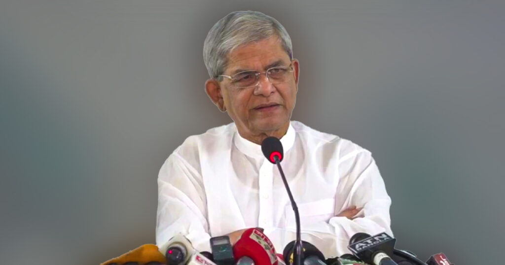 মন্ত্রিত্ব ও বিএনপির মহাসচিব পদ ছাড়লেন মির্জা ফখরুল