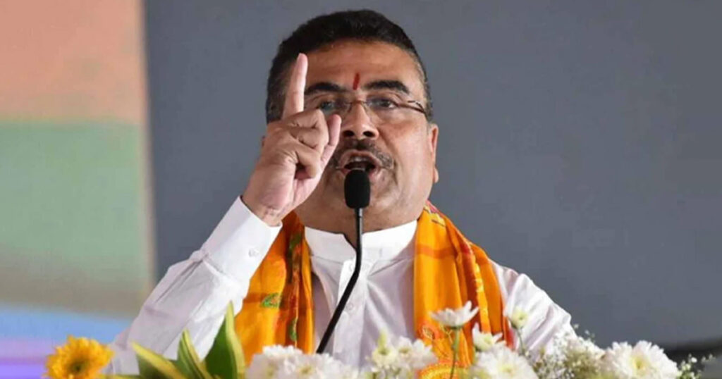 মমতার সরকারকে দুষলেন শুভেন্দু অধিকারী