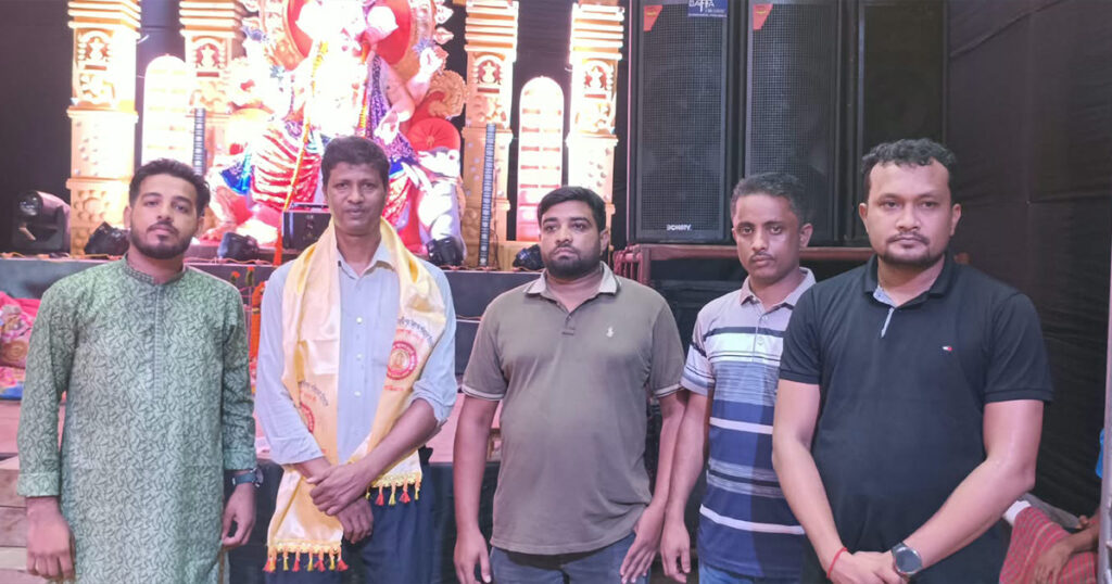 চিকদাইর গণেশ চতুর্থী সংঘের আয়োজনে শ্রী শ্রী গনেশ পূজা অনুষ্ঠিত