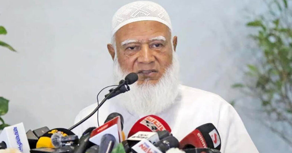তীব্র নিন্দা জামায়াত আমিরের